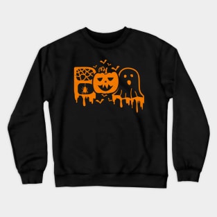 boo halloween Crewneck Sweatshirt